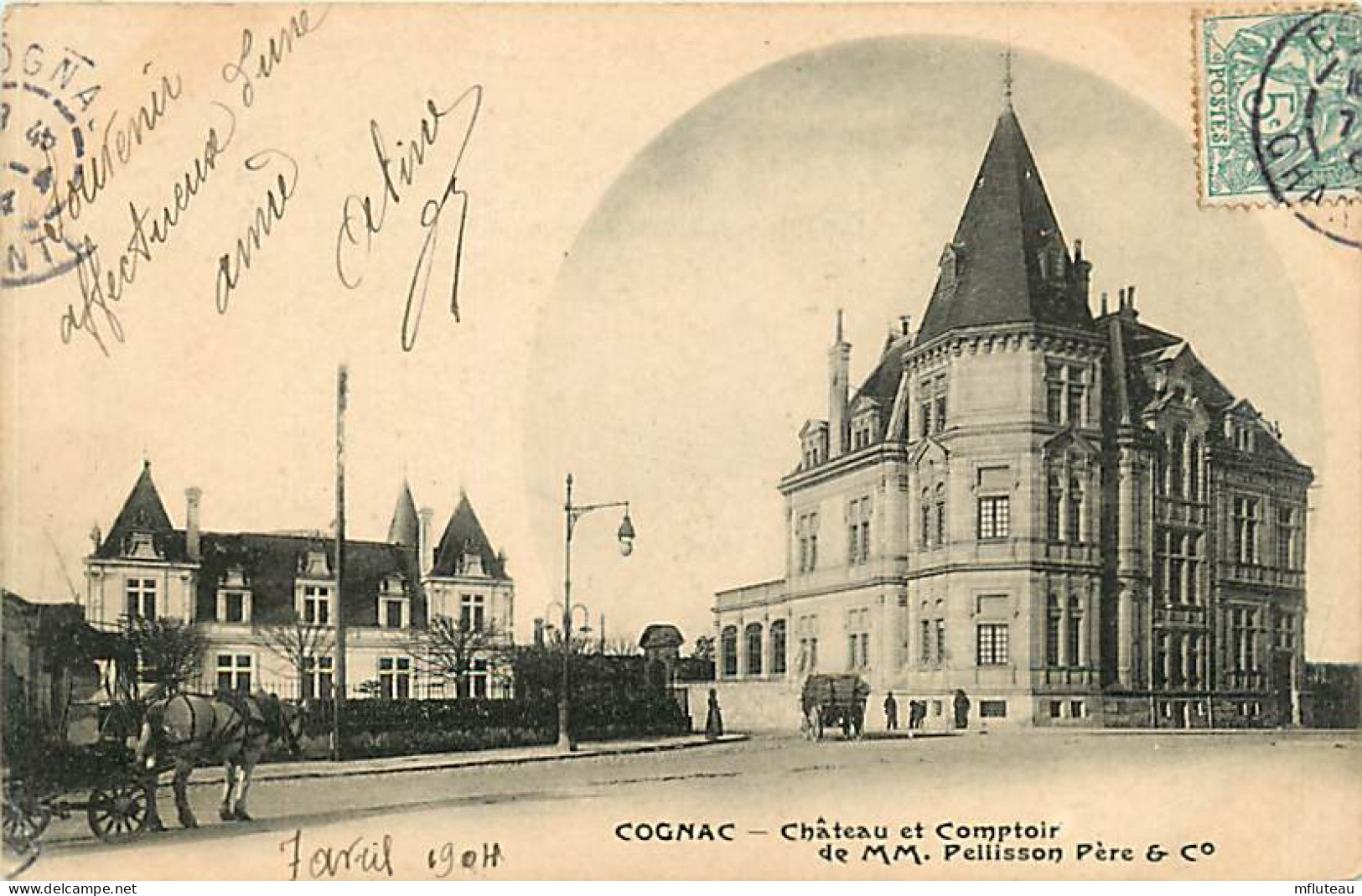 16* COGNAC Chateau Et Comptoir  Pellisson    RL,1195 - Cognac