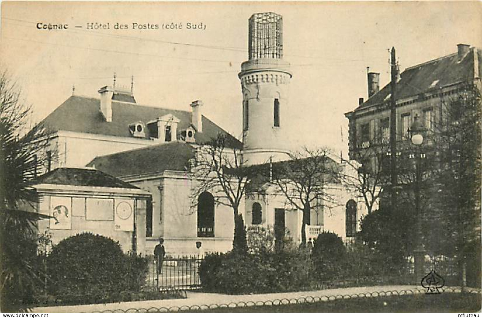 16* COGNAC  Hotel Des Postes    RL,1189 - Cognac