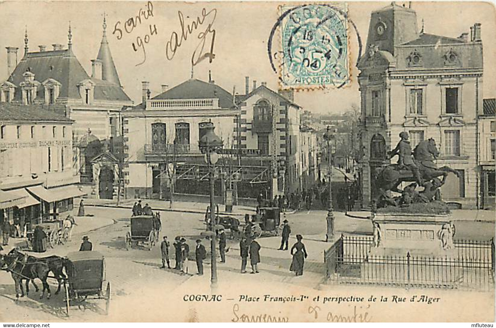 16* COGNAC  Place Francois 1er   RL,1188 - Cognac