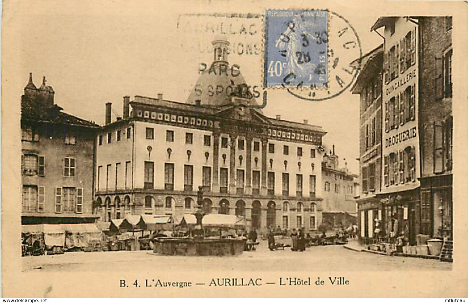 15* AURILLAC  Mairie     RL,1162 - Aurillac