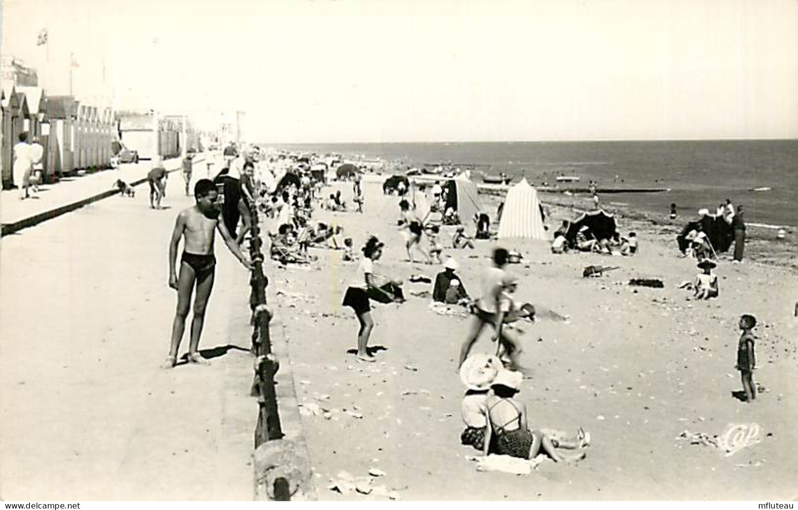 14* LUC SUR MER  Plage (CPSM 9 X 14cm)   RL,1105 - Luc Sur Mer