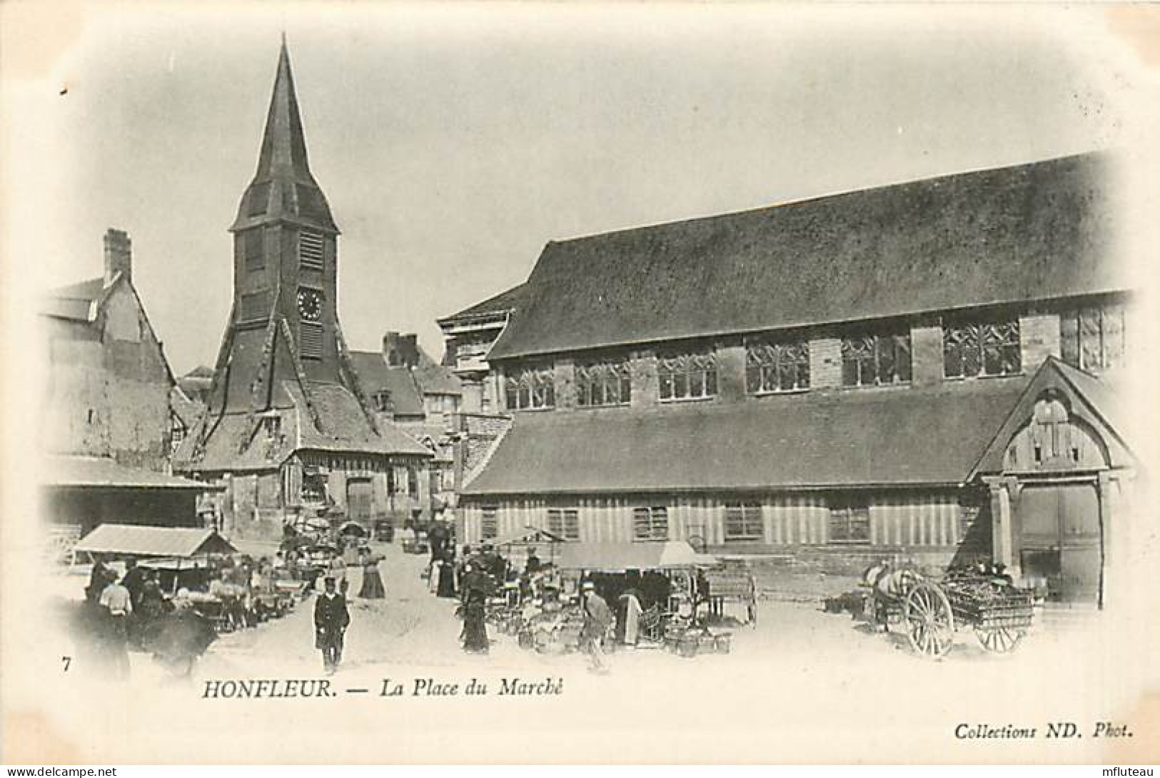 14* HONFLEUR Place Du Marche    RL,1078 - Honfleur