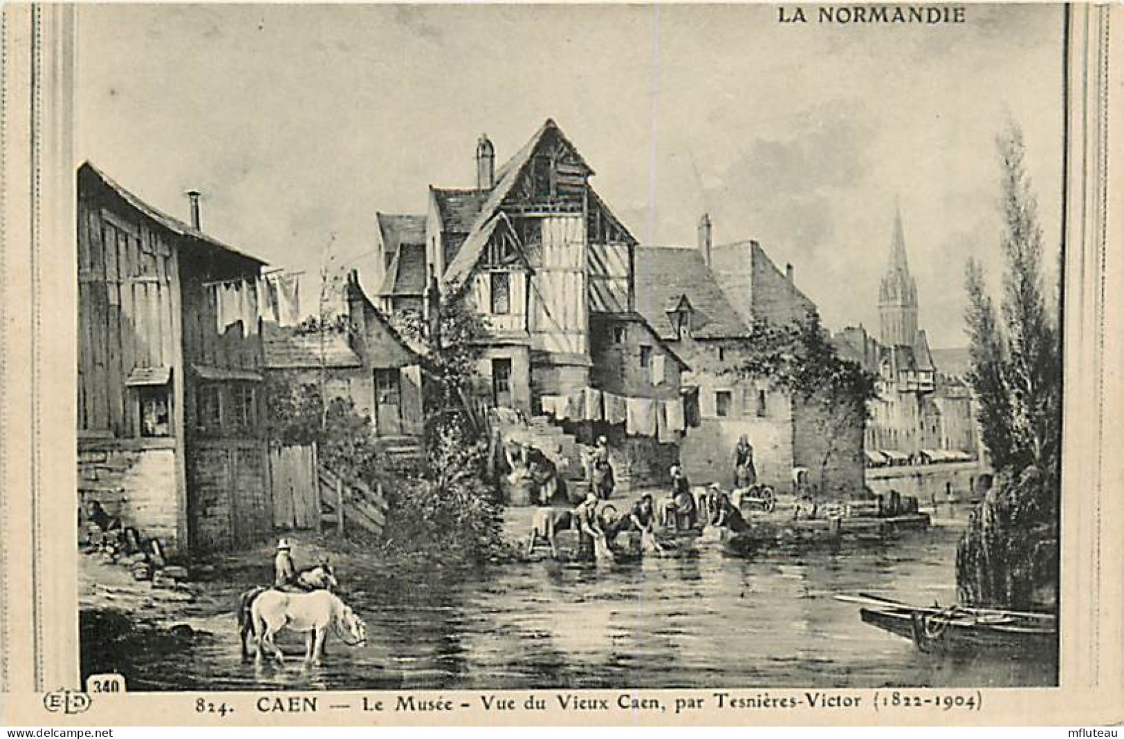 14* CAEN Vieux Caen  En 1850 ....  RL,1044 - Caen