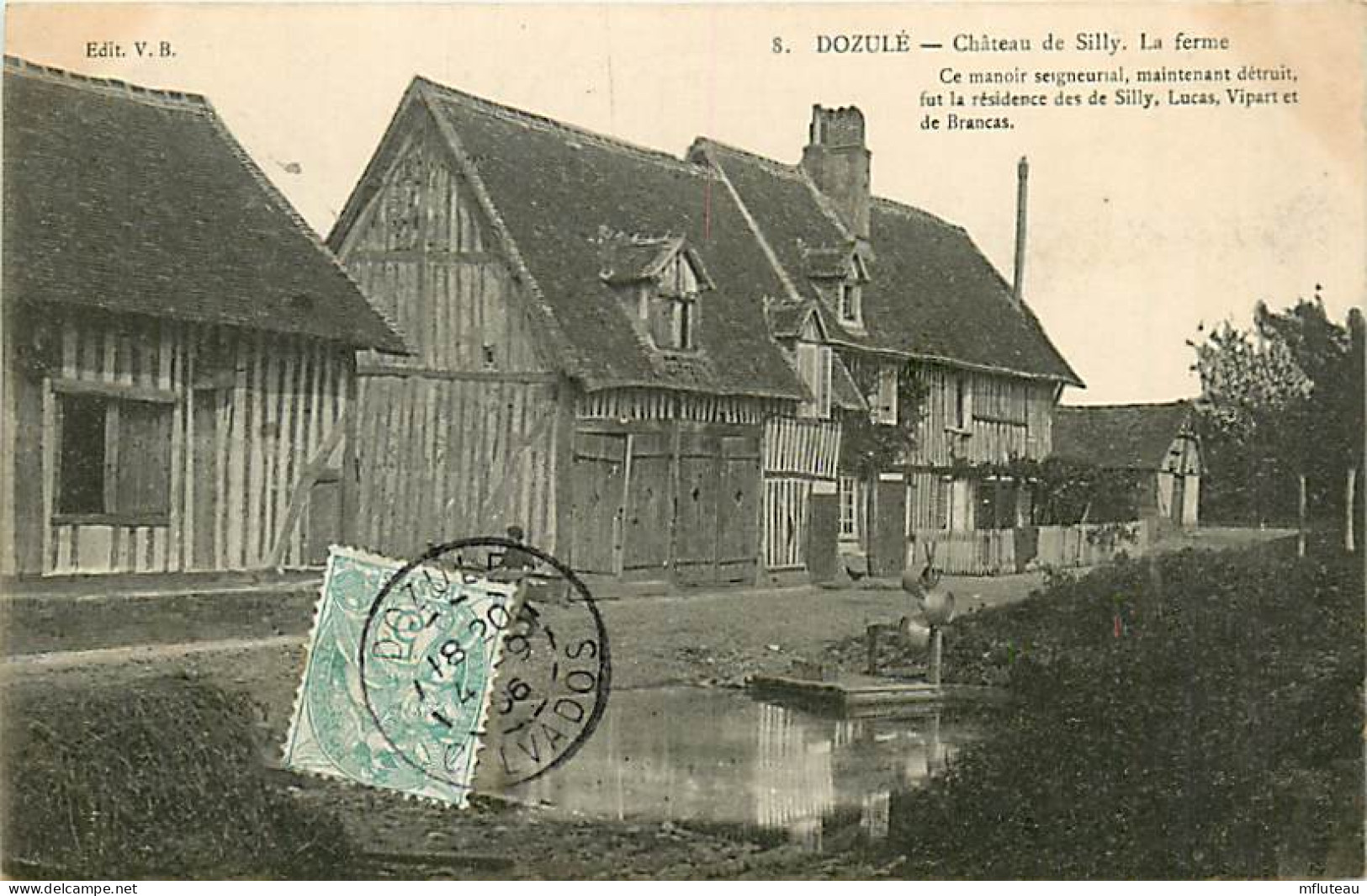 14* DOZULE  Chateau De Silly  La Ferme    RL,1040 - Autres & Non Classés