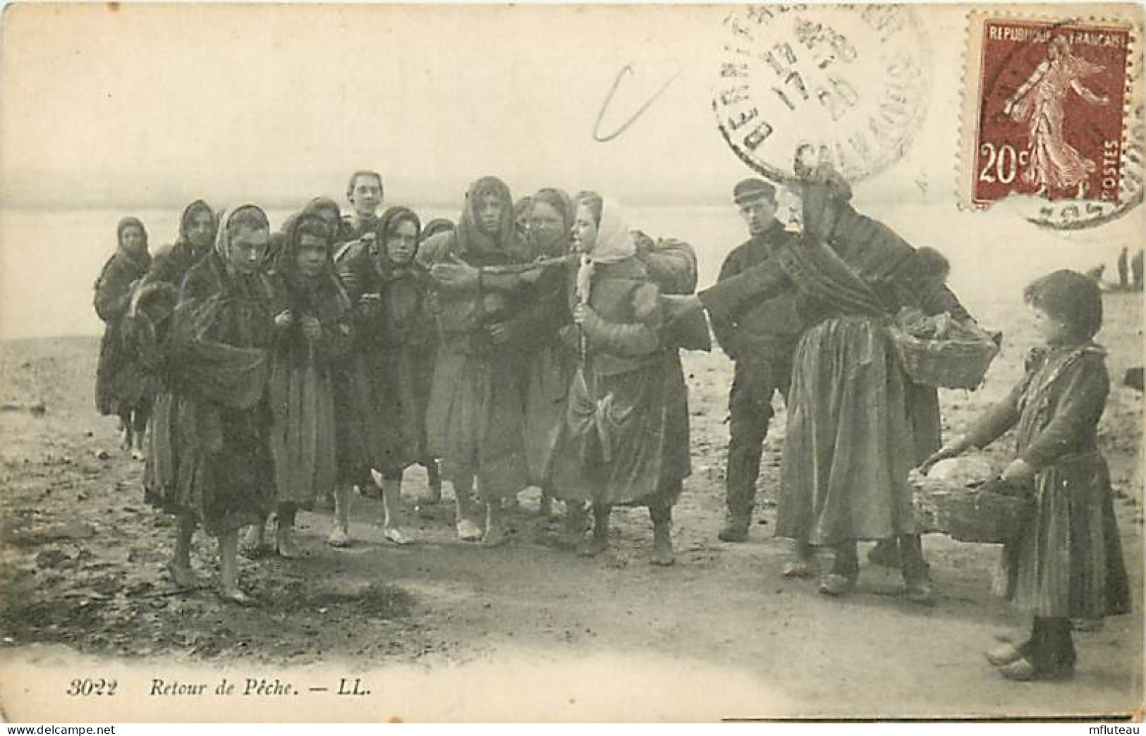 14* CALVADOS Retour De Peche     RL,1035 - Pêche