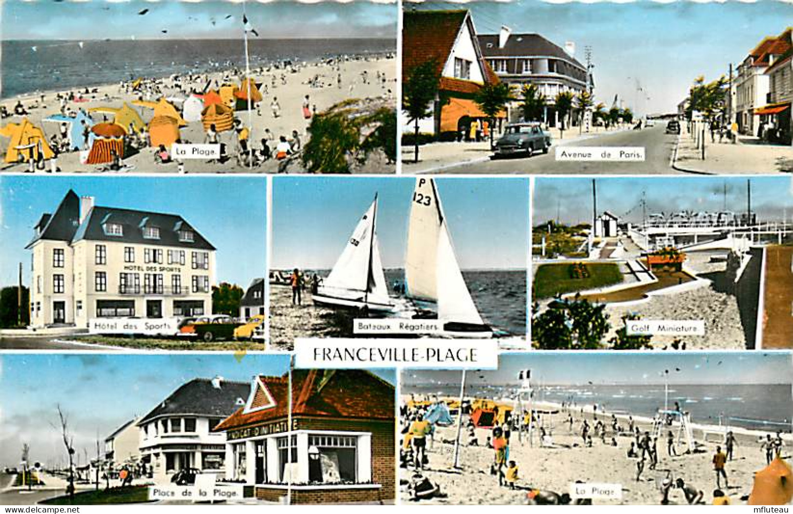 14* FRANCEVILLE Multivues   (CPSM 9 X 14cm)   RL,1018 - Autres & Non Classés