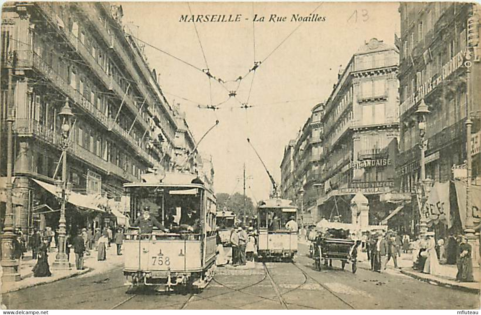 13* MARSEILLE  Rue De Noailles   RL,0949 - Non Classés