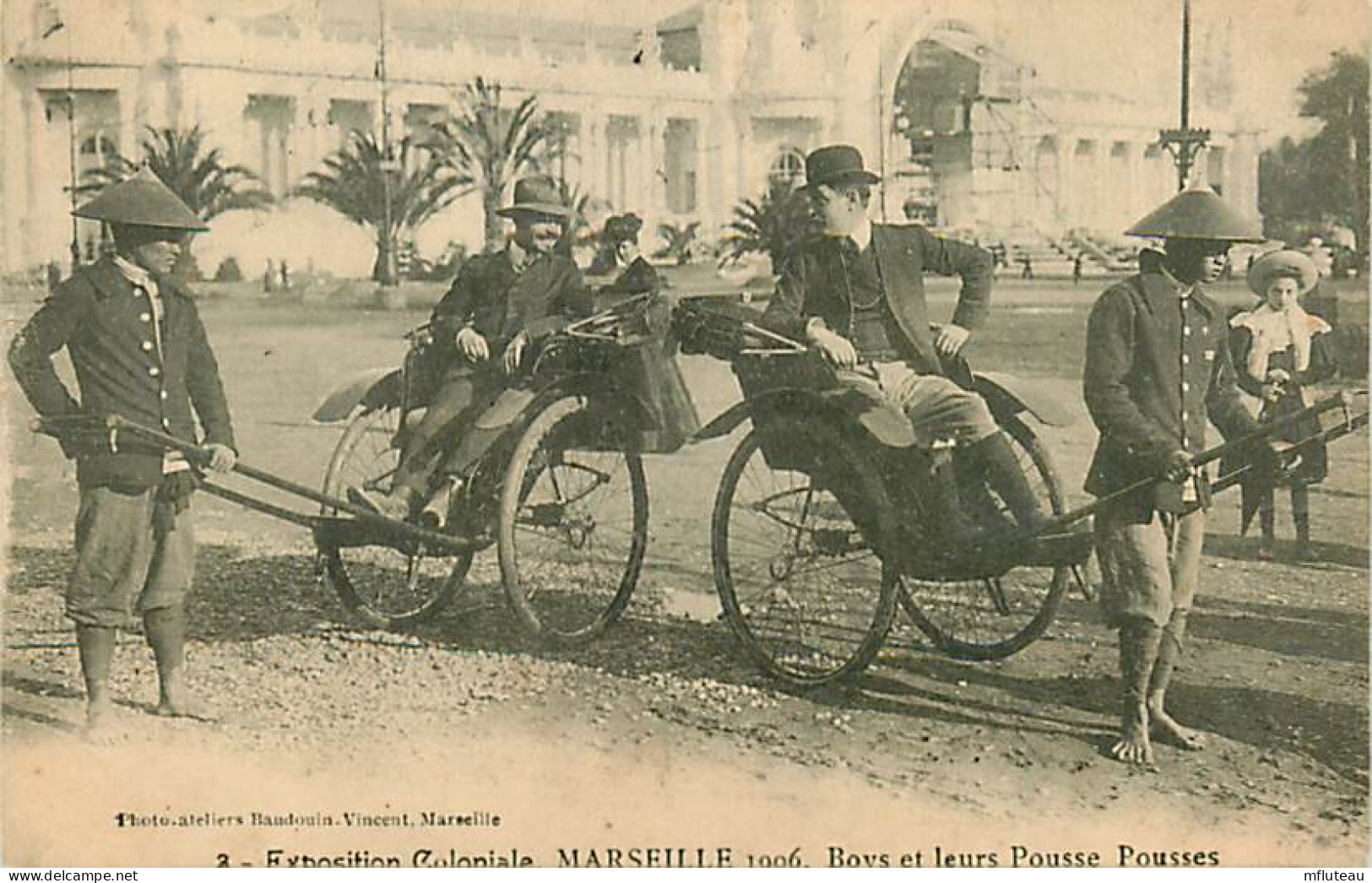 13* MARSEILLE Expo Coloniale  Pousse Pousses RL,0924 - Sin Clasificación