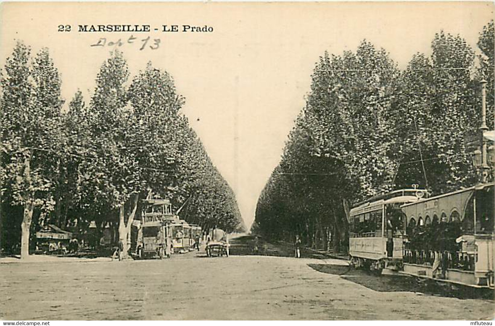 13* MARSEILLE  Le Prado   RL,0923 - Ohne Zuordnung