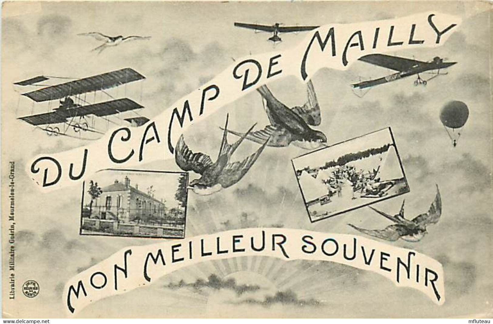 10* MAILLY LE CAMP  Souvenir   RL,0737 - Barracks