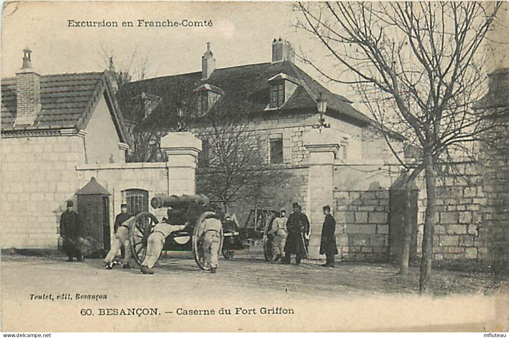 25* BESANCON Caserne Du Fort Griffon      RL02,0338 - Casernes