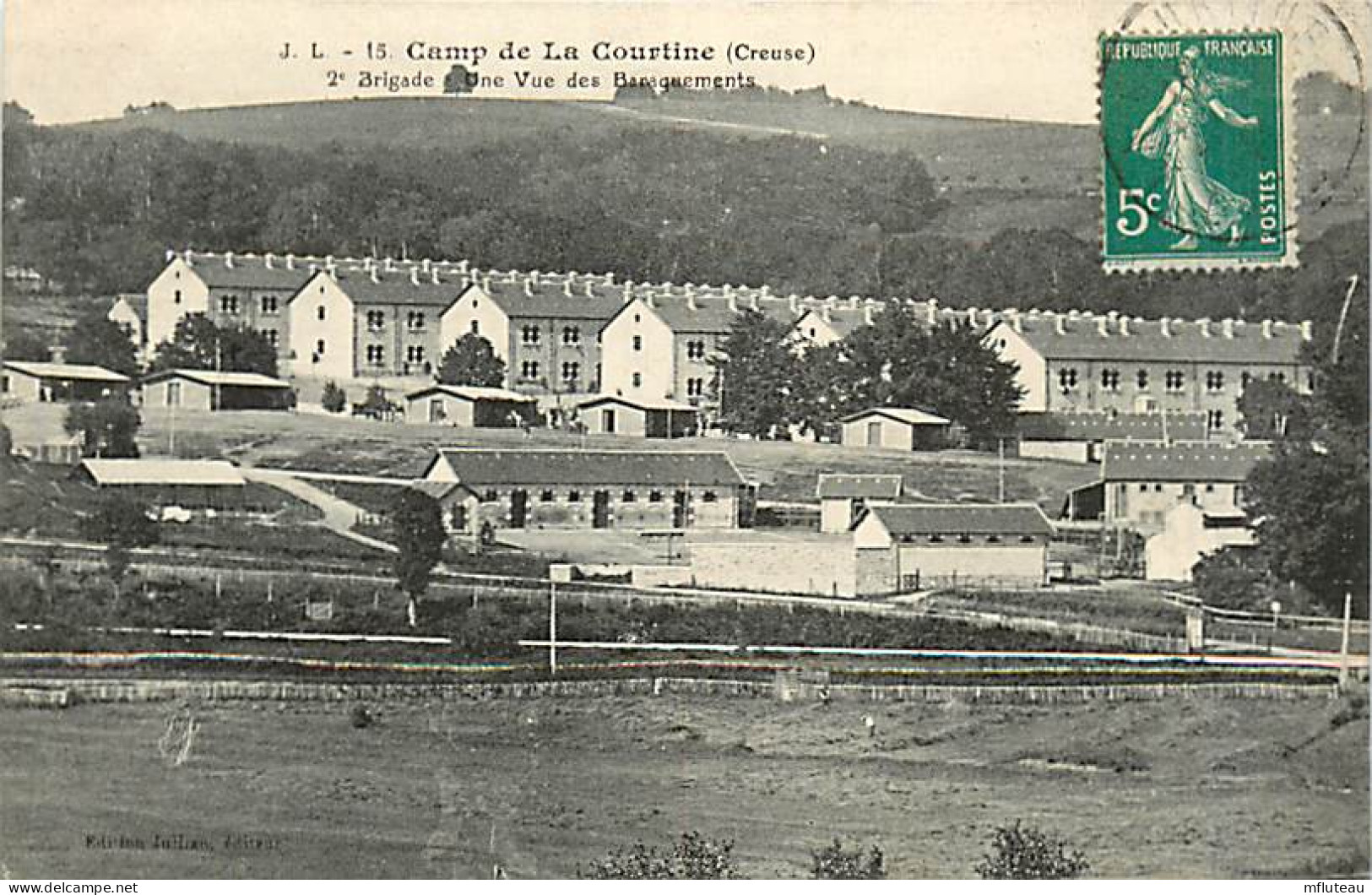 23* LA COURTINE Camp  2eme Brigade       RL02,0245 - Kasernen