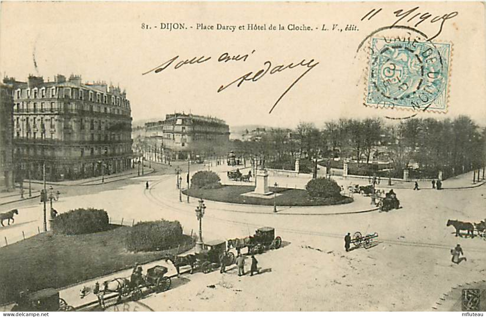 21* DIJON   Place Darcy  RL02,0073 - Dijon