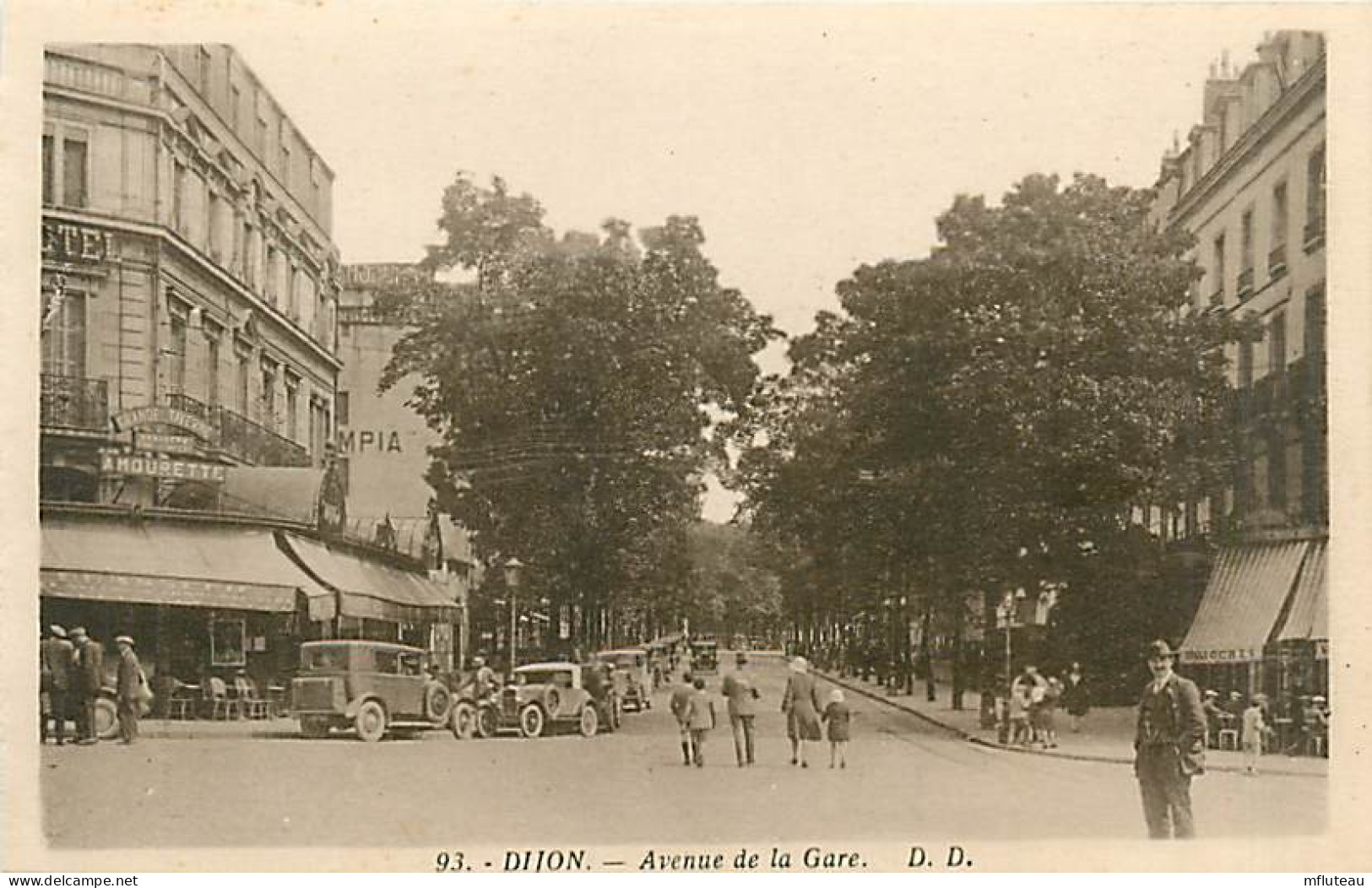 21* DIJON Av De La Gare     RL02,0069 - Dijon