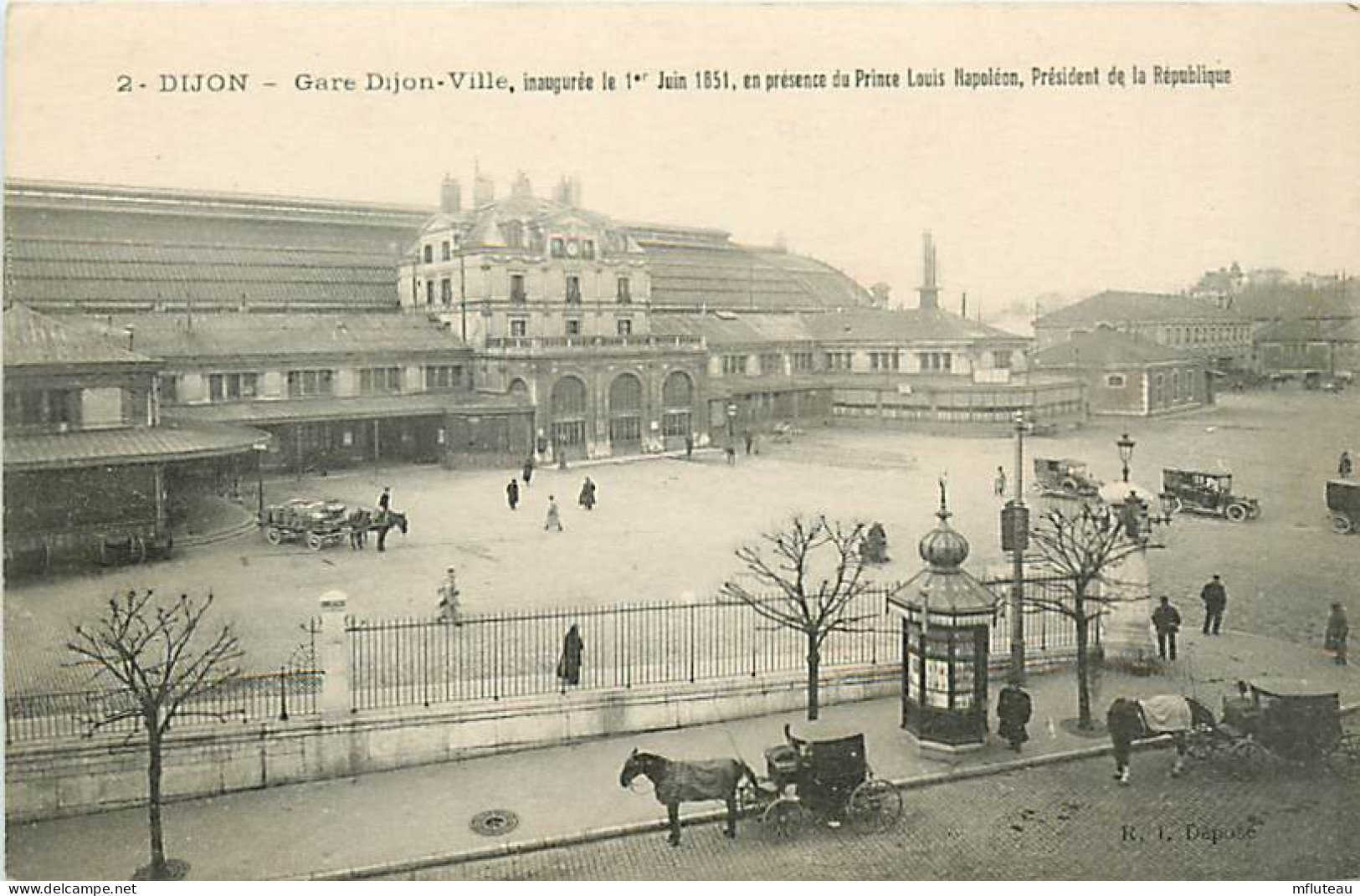 21* DIJON Gare Dijon Ville       RL02,0056 - Dijon