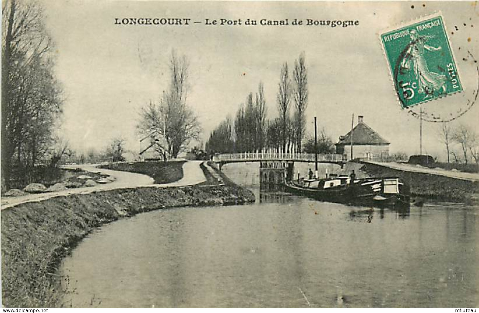 21* LONGECOURT Port Du Canal      RL02,0044 - Dijon