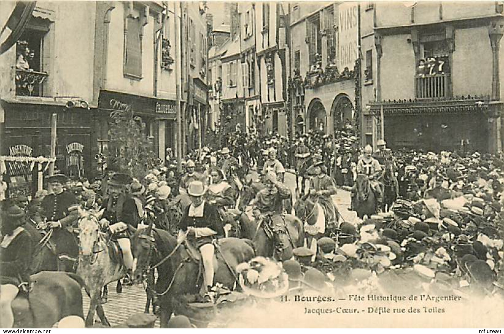 18* BOURGES Fetes De L Argentier  - Rue Des Toiles  RL,1434 - Bourges