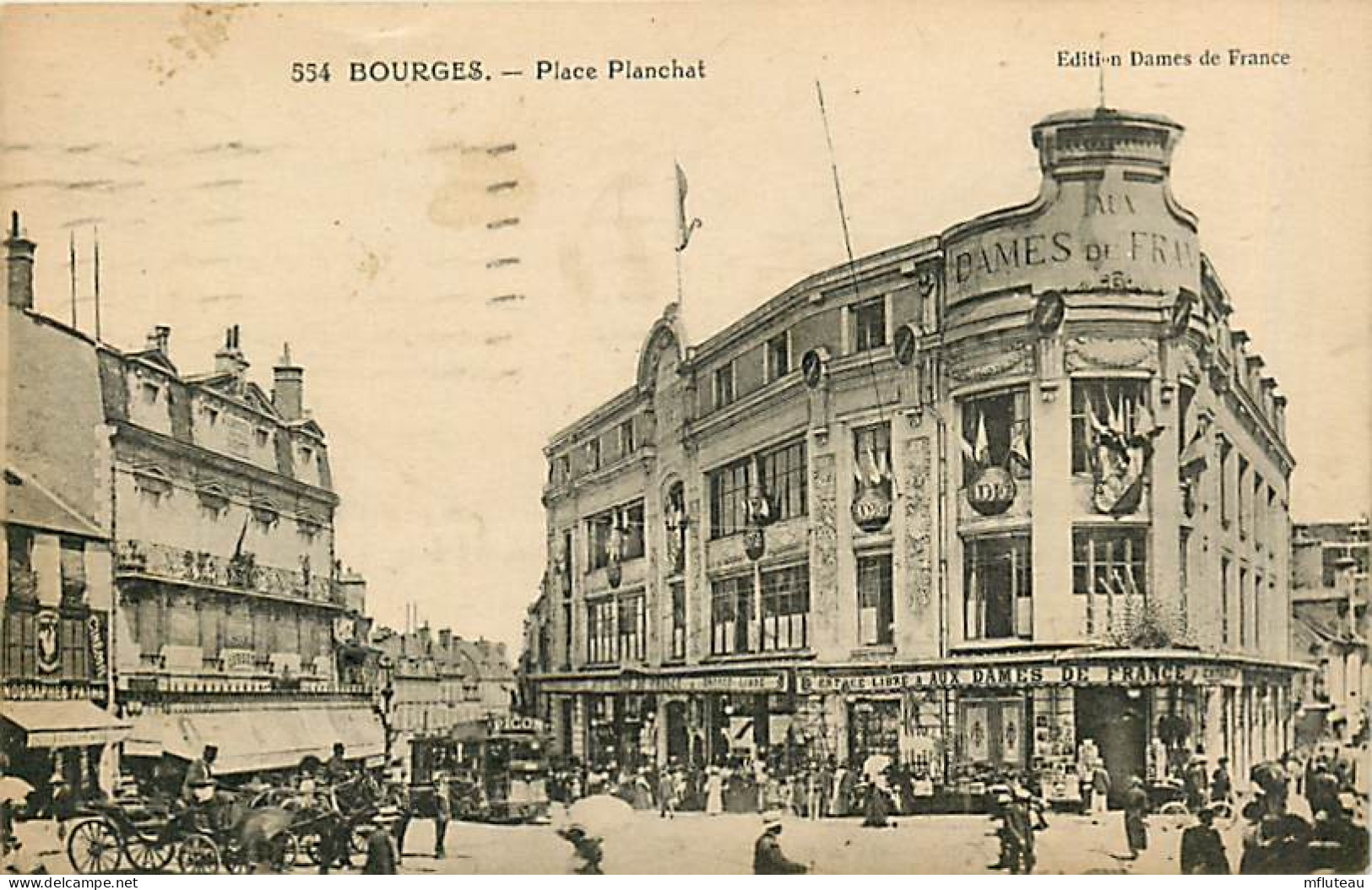 18* BOURGES  Place  Planchat    RL,1422 - Bourges