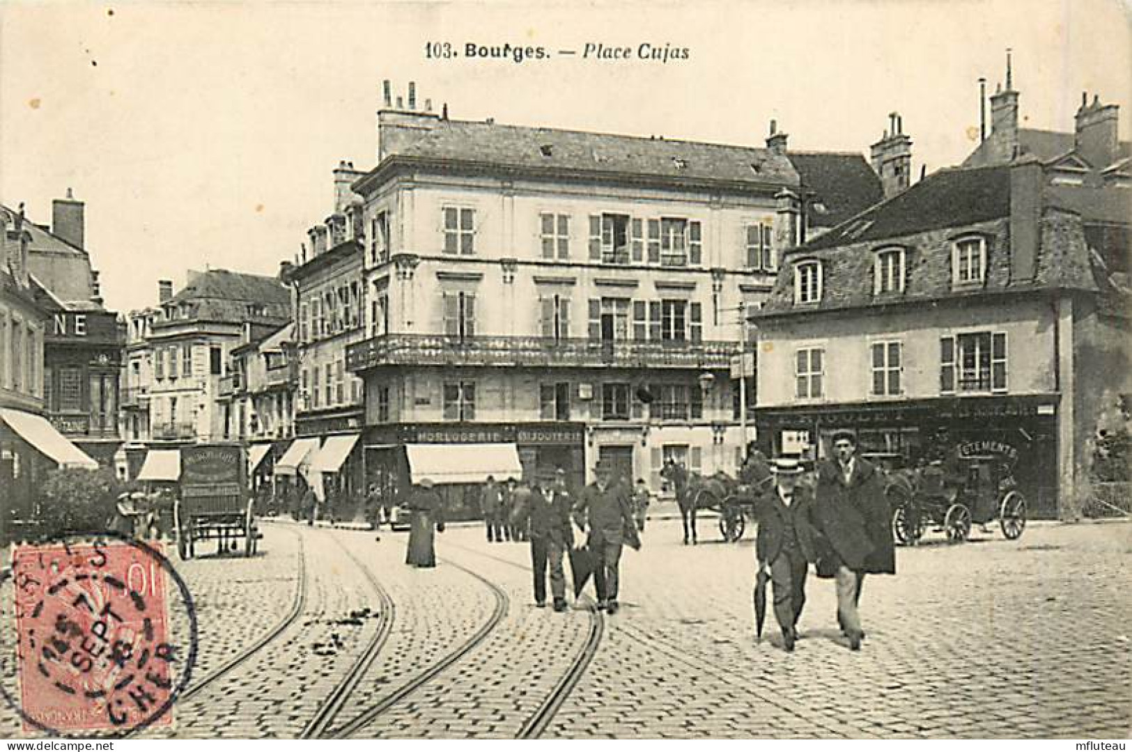 18* BOURGES   Place Cujas RL,1419 - Bourges