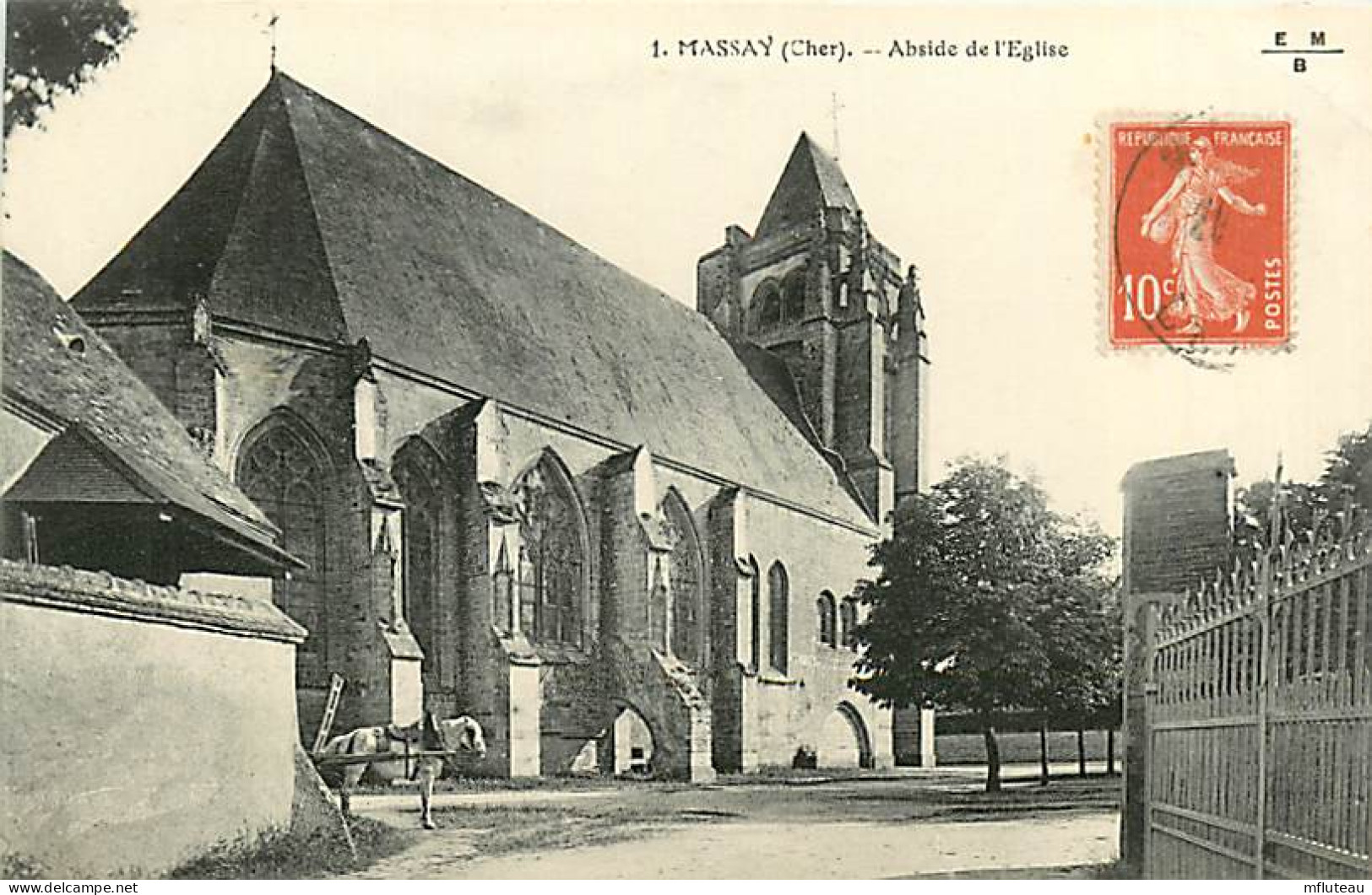 18* MASSAY  Eglise       RL,1411 - Andere & Zonder Classificatie