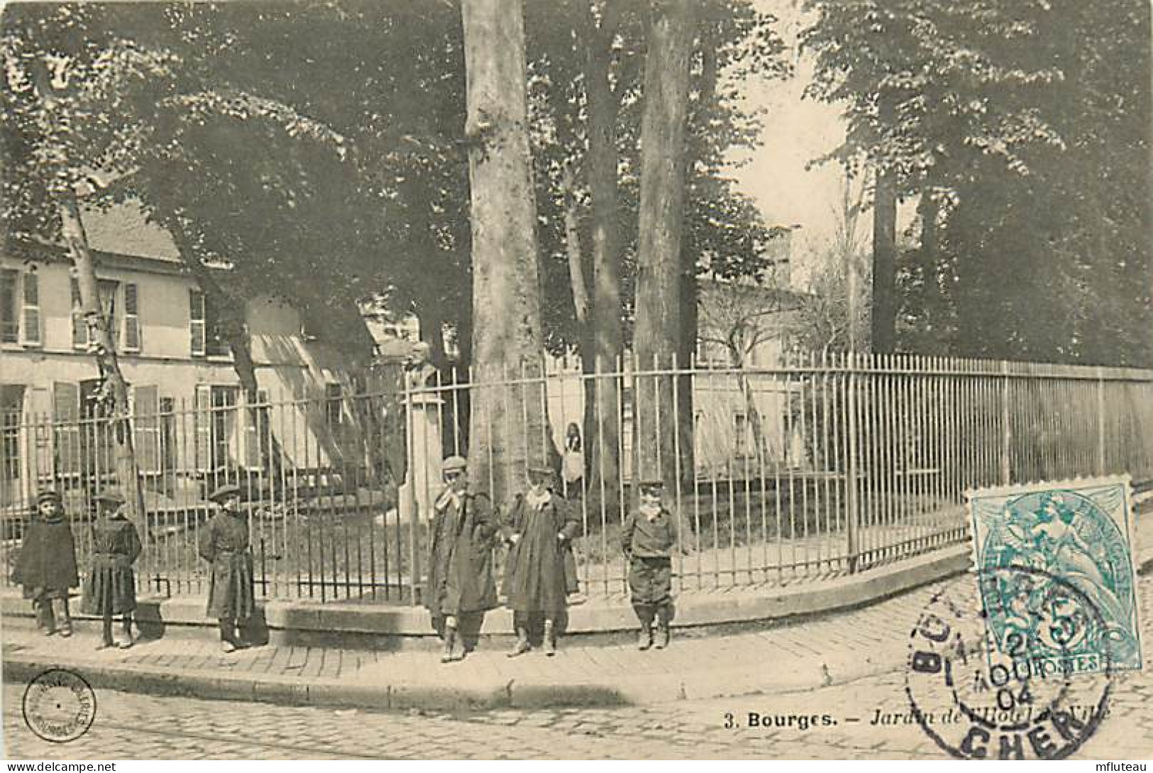 18* BOURGES  Jardin De La Mairie    RL,1406 - Bourges