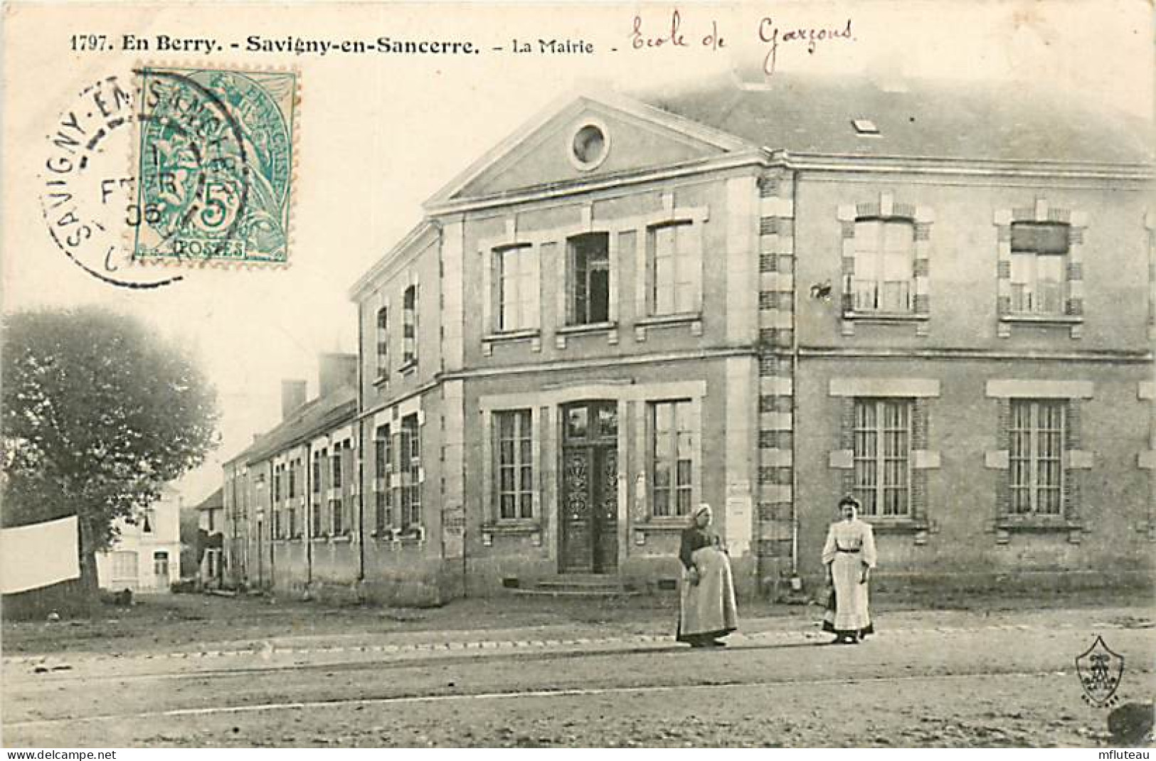 18* SAVIGNY EN SANCERRE  Mairie    RL,1390 - Sonstige & Ohne Zuordnung