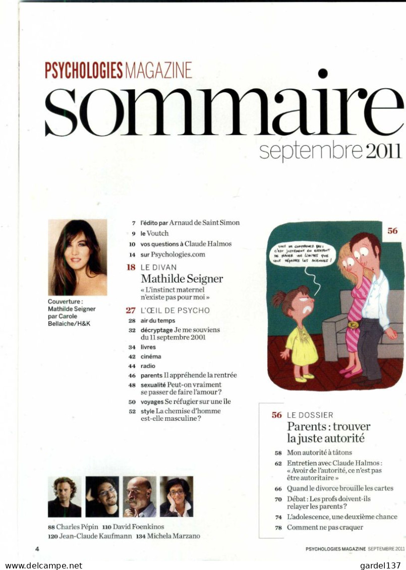 Psychologies Magazine N° 310 Mathilde Seigner - Medicina & Salute