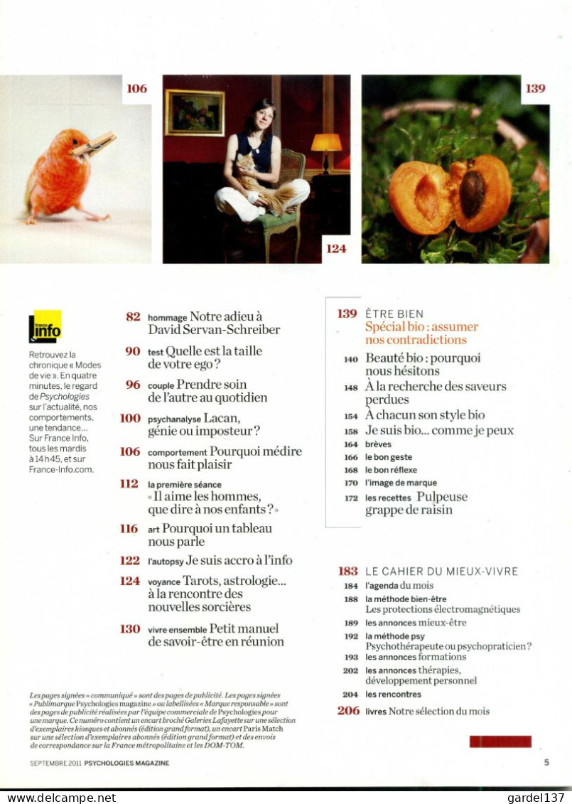 Psychologies Magazine N° 310 Mathilde Seigner - Medicine & Health