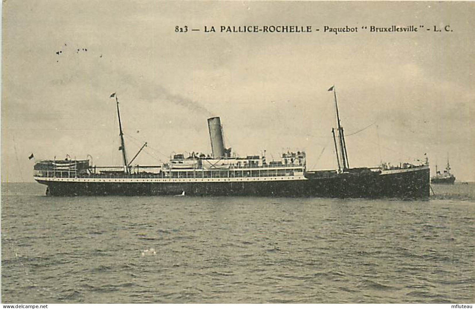 17* LA PALLICE  LA ROCHELLE « le Bruxelleville »   RL,1313 - La Rochelle