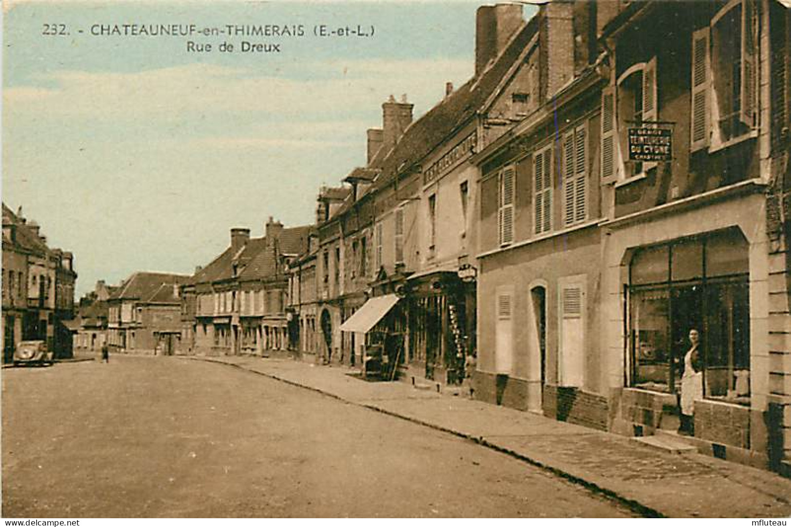 28* CHATEAUNEUF EN THIMERAIS    Rue De Dreux     RL02,0603 - Altri & Non Classificati