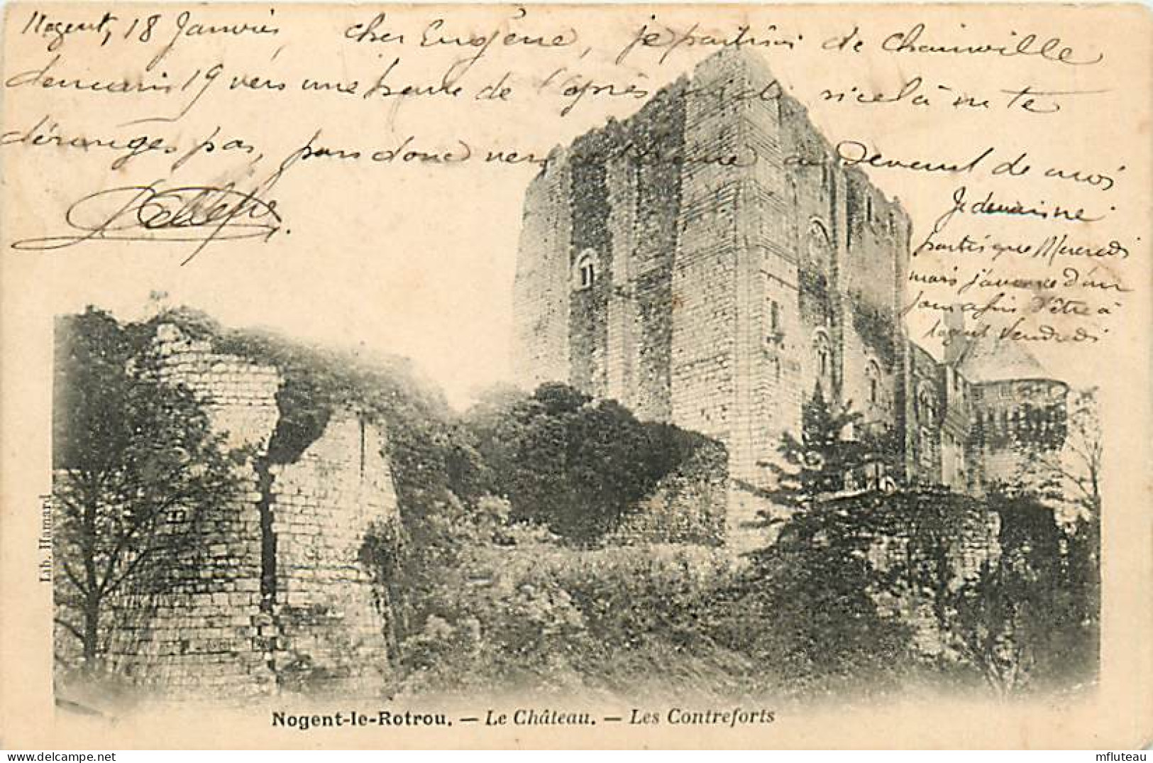 28* NOGENT LE ROTROU   Chateau     RL02,0579 - Nogent Le Rotrou