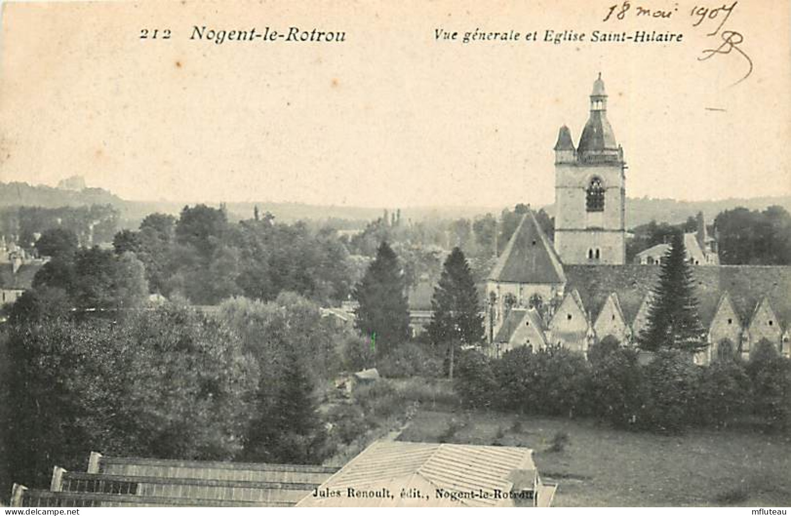 28* NOGENT LE ROTROU  Eglise St Hilaire      RL02,0570 - Nogent Le Rotrou