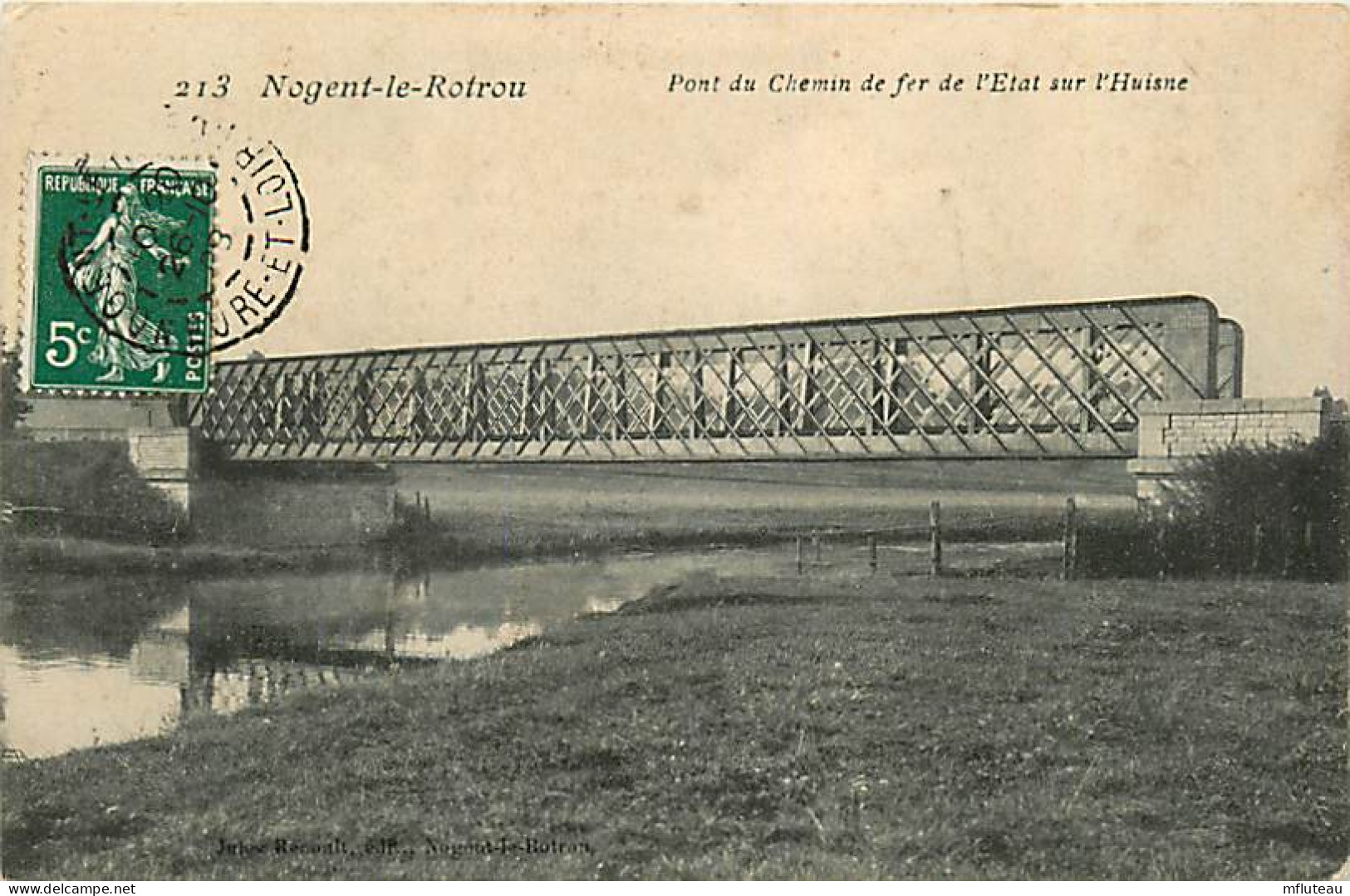 28* NOGENT LE ROTROU   Pont Chemin De Fer     RL02,0569 - Nogent Le Rotrou