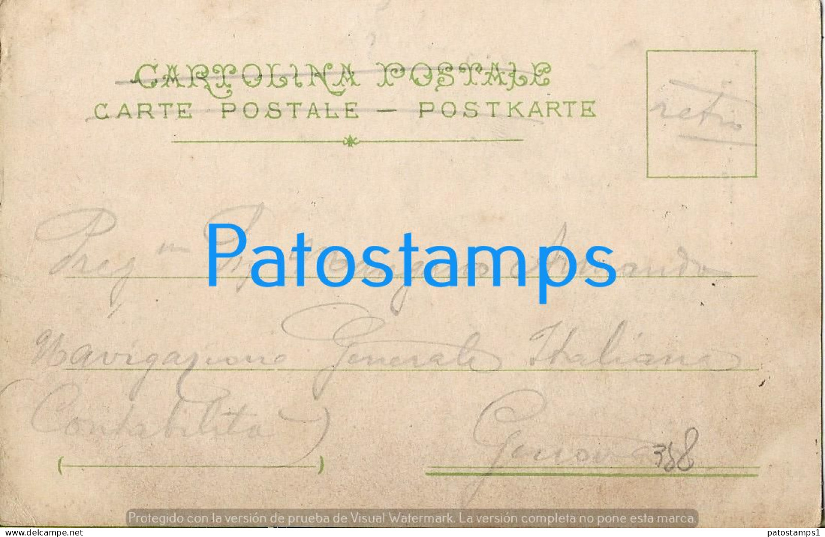 228686 ITALY SPEZIA STREET CHIODO CIRCULATED TO GENOVA POSTAL POSTCARD - Autres & Non Classés