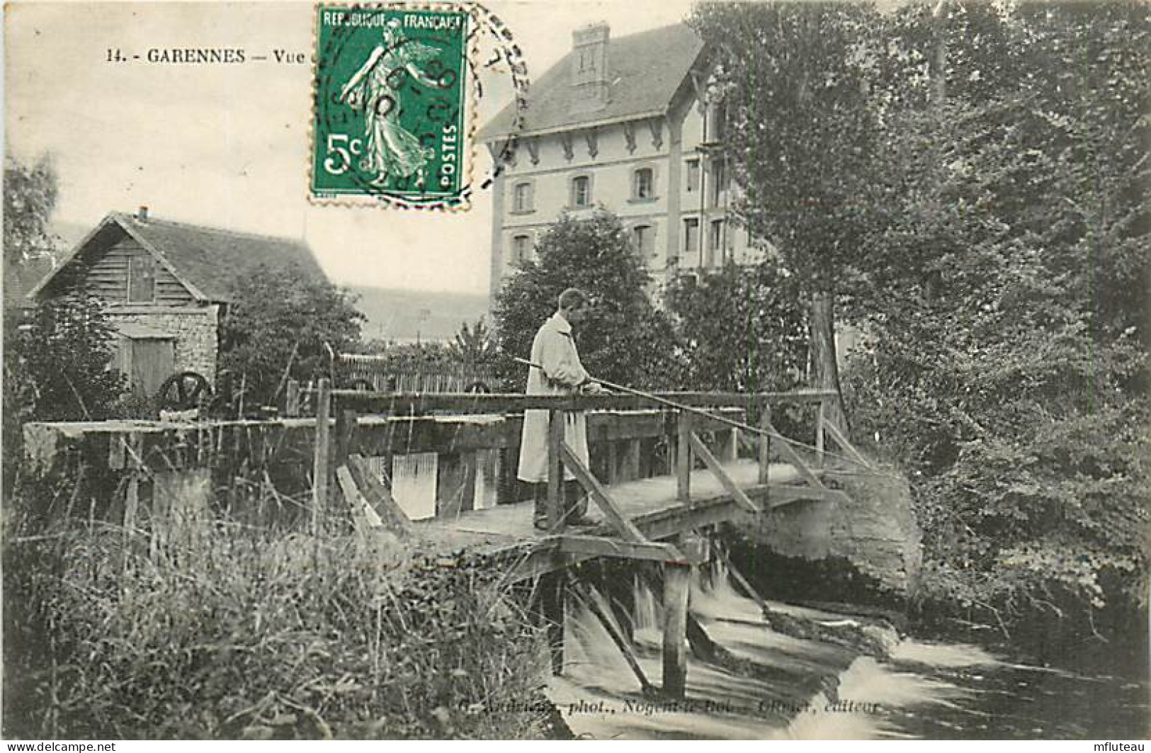 27* GARENNES  Vue Sur L Usine   - Pecheur    RL02,0397 - Otros & Sin Clasificación