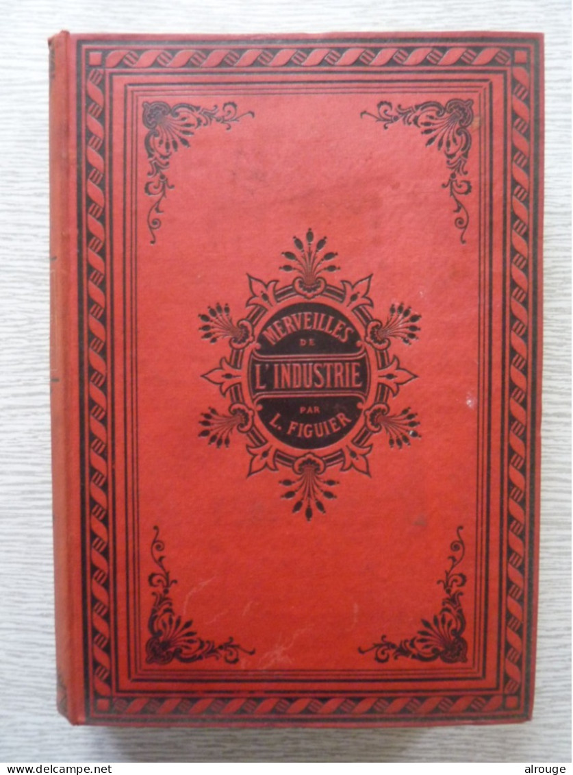 Les Merveilles De L'Industrie, Louis Figuier, Tome 1, 1883, Le Verre Et Le Cristal - Les Poteries, Faïences Et - 1801-1900