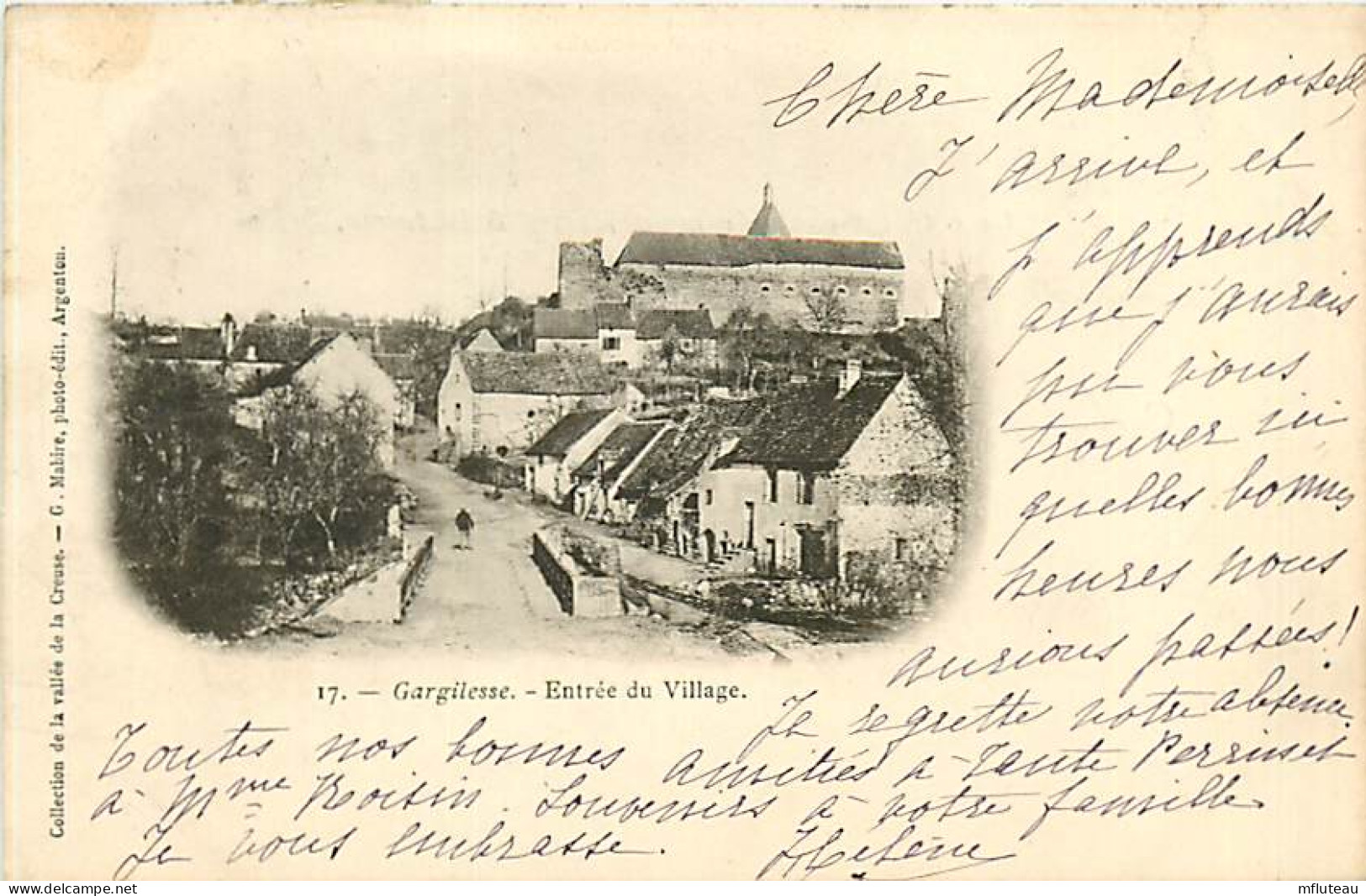 36* GARGILESSE   Entree Village    RL03,0081 - Autres & Non Classés