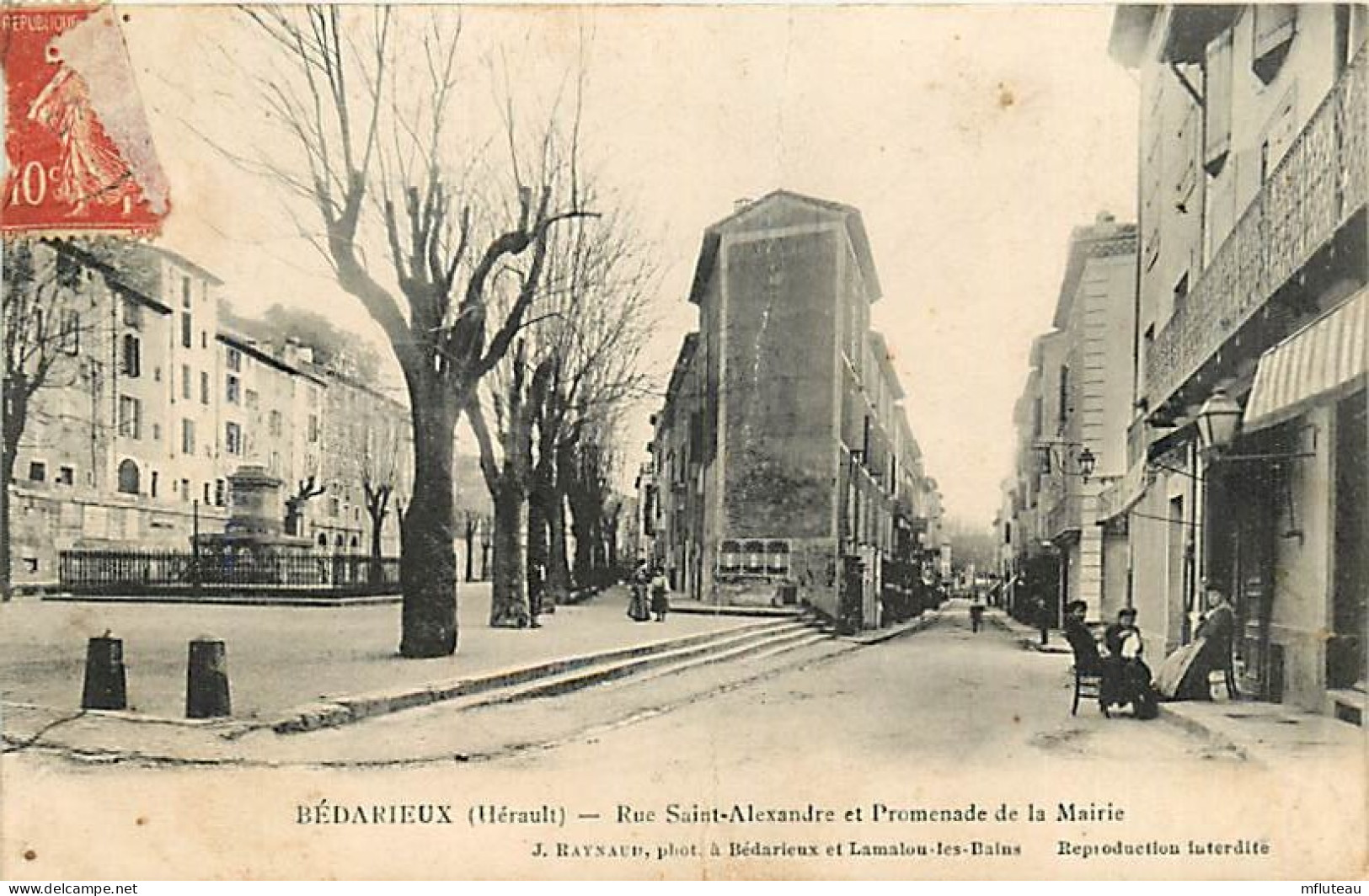 34* BEDARIEUX  Rue St Alexandre     RL02,1191 - Bedarieux