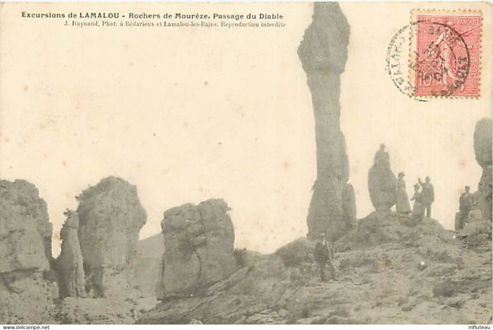 34* LAMALOU  Rochers De Moureze     RL02,1174 - Lamalou Les Bains