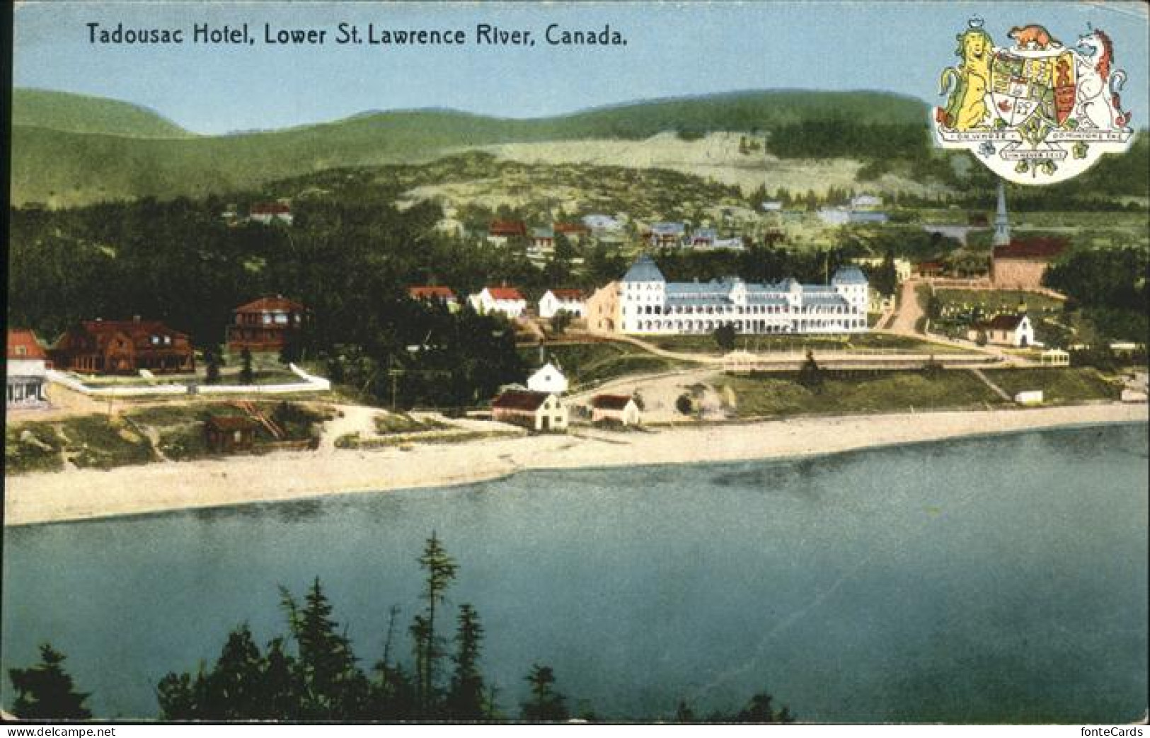 11491589 Tadoussac Hotel Lower St. Lawrence River Beach Canada - Ohne Zuordnung
