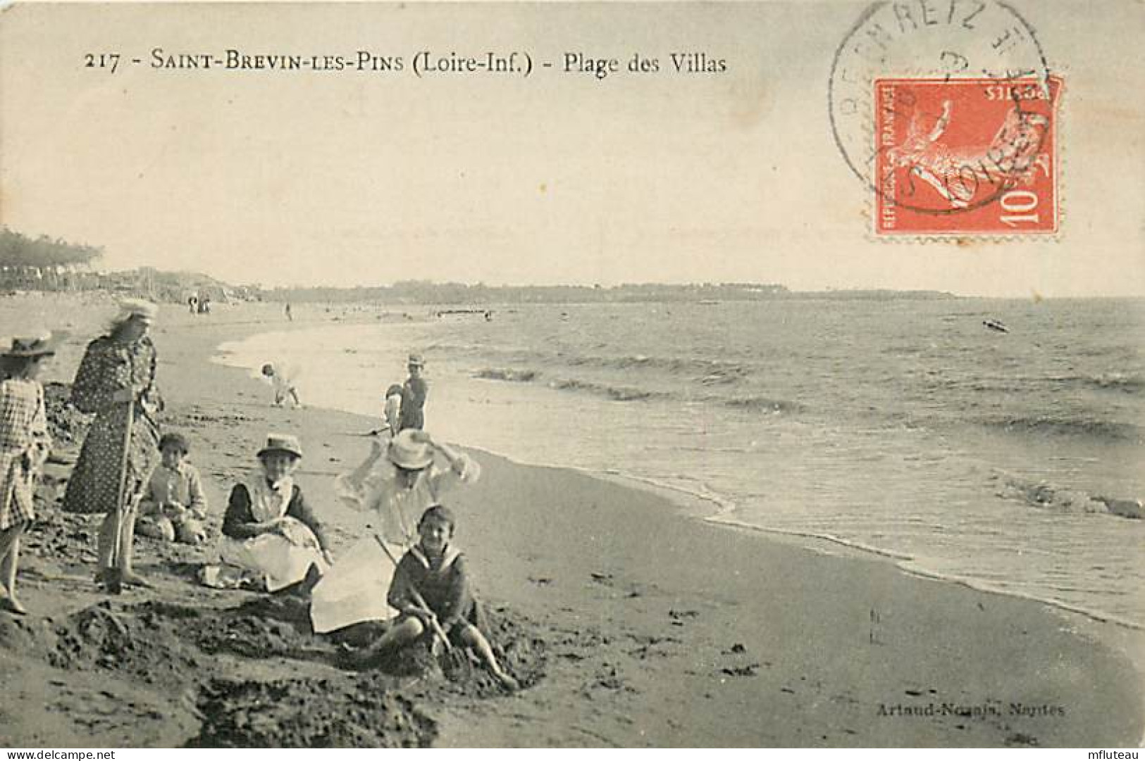 44* ST BREVIN LES PINS  Plage Des Villas   RL03,0683 - Autres & Non Classés