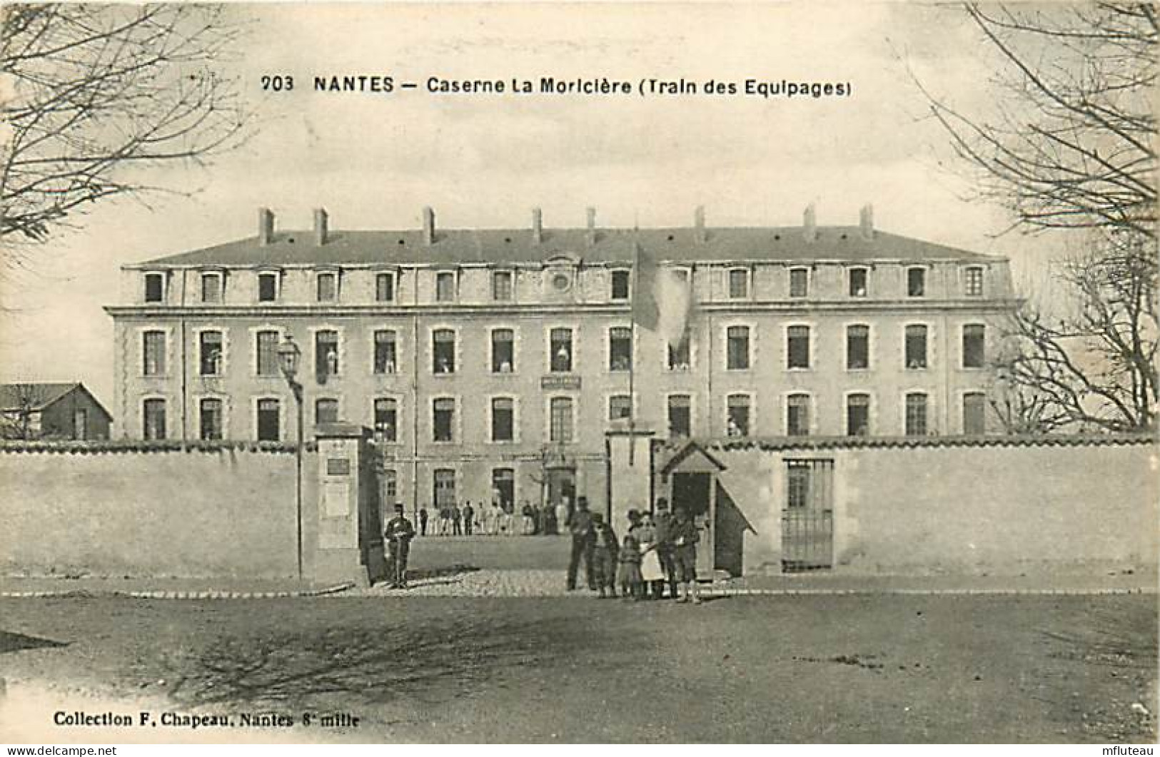 44* NANTES Caserne Lamoricere- Train Equipages  RL03,0634 - Barracks