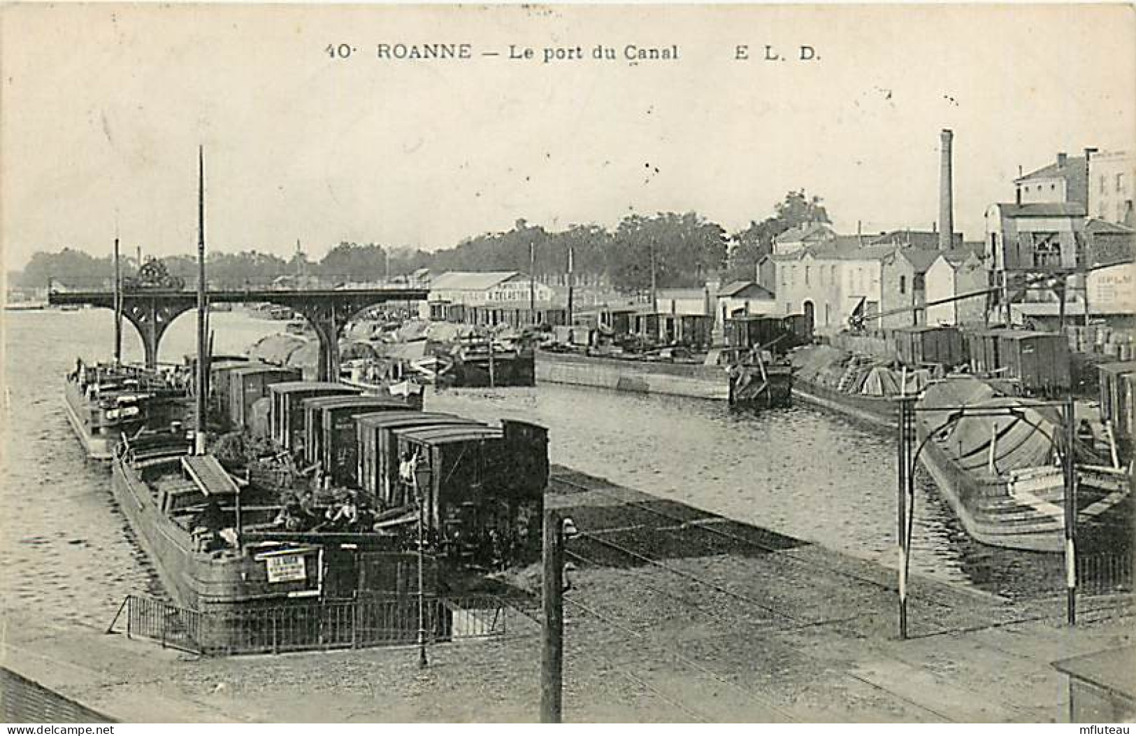 42* ROANNE  Port Du Canal    RL03,0503 - Roanne