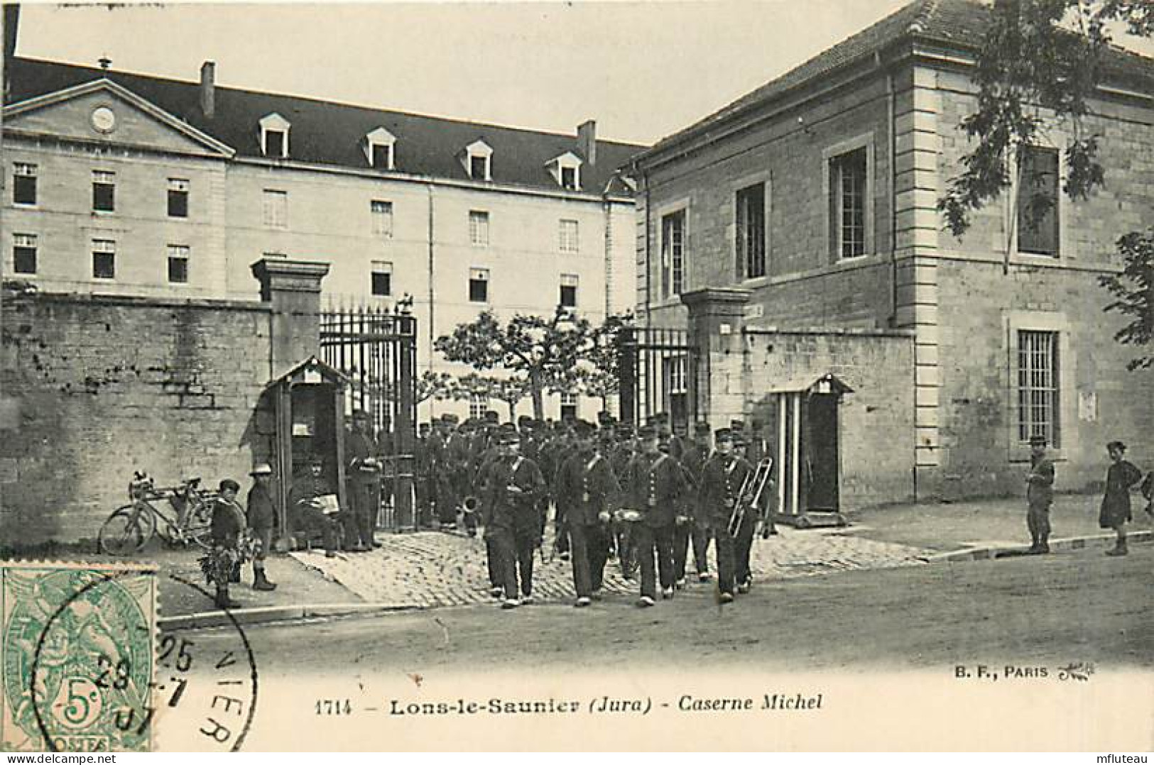 39* LONS LE SAUNIER Caserne Michel     RL03,0338 - Barracks