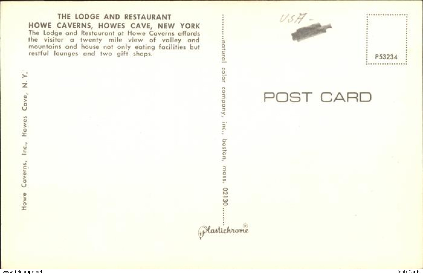 11491578 Howes_Cave Lodge And Restaurant Howe Caverns - Other & Unclassified