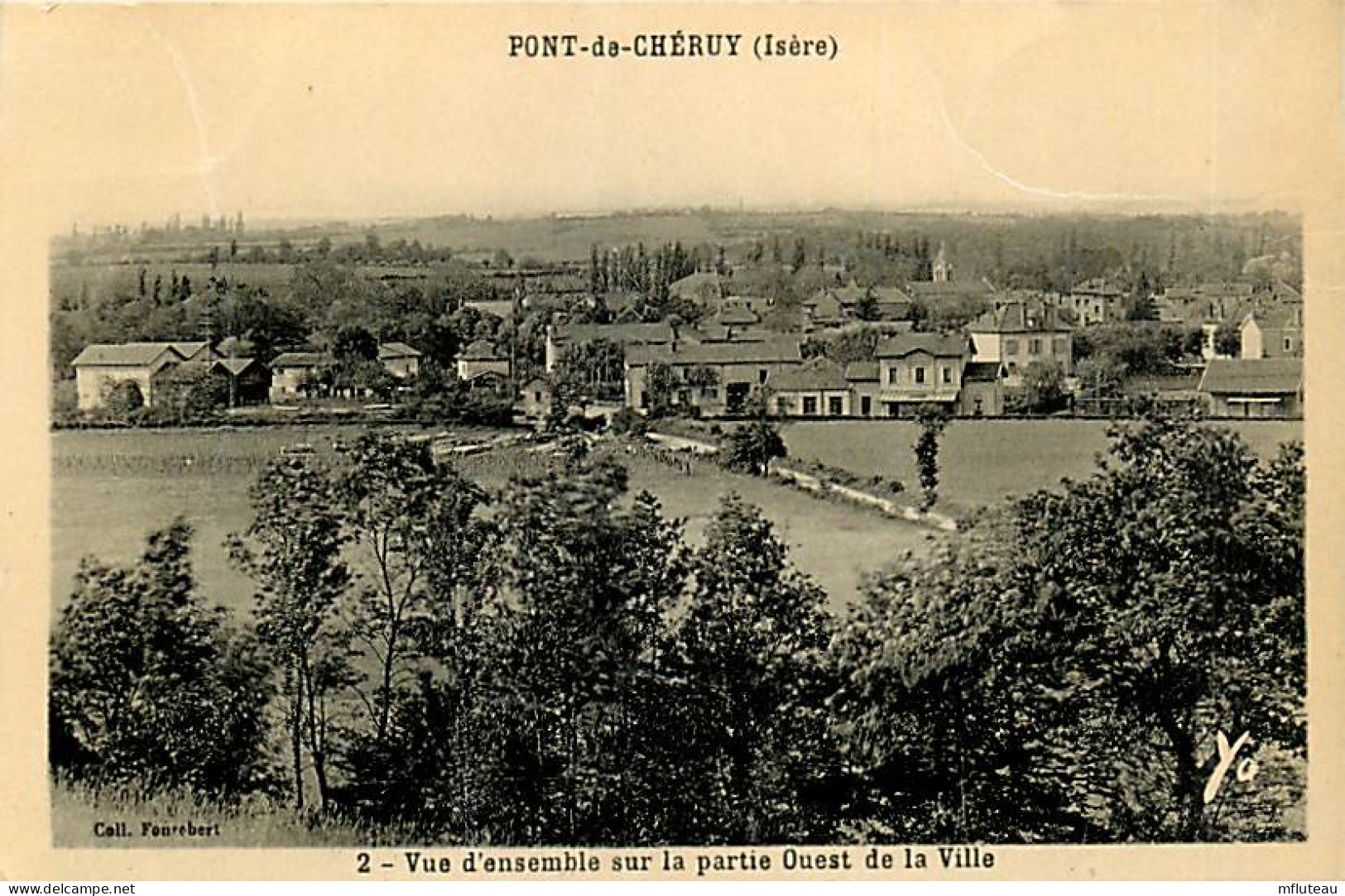 38* PONT DE CHERUY  Vue Generale   Ouest    RL03,0247 - Sonstige & Ohne Zuordnung