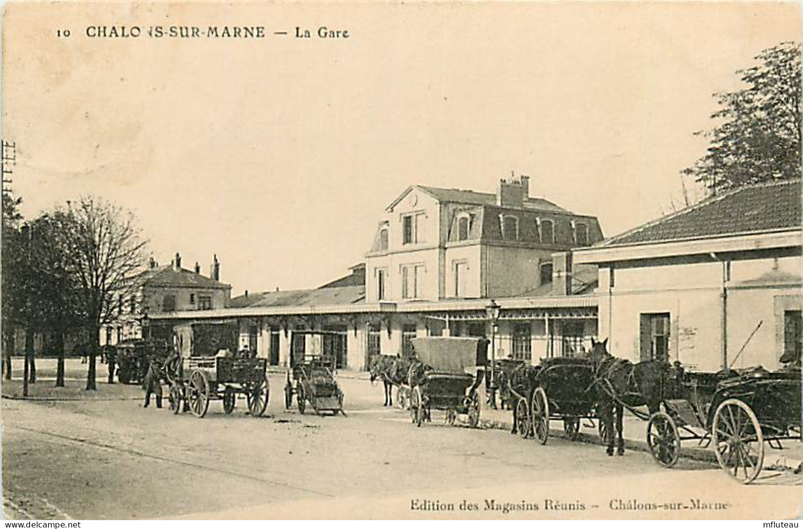 51* CHALONS SUR MARNE La Gare     RL03,1386 - Châlons-sur-Marne
