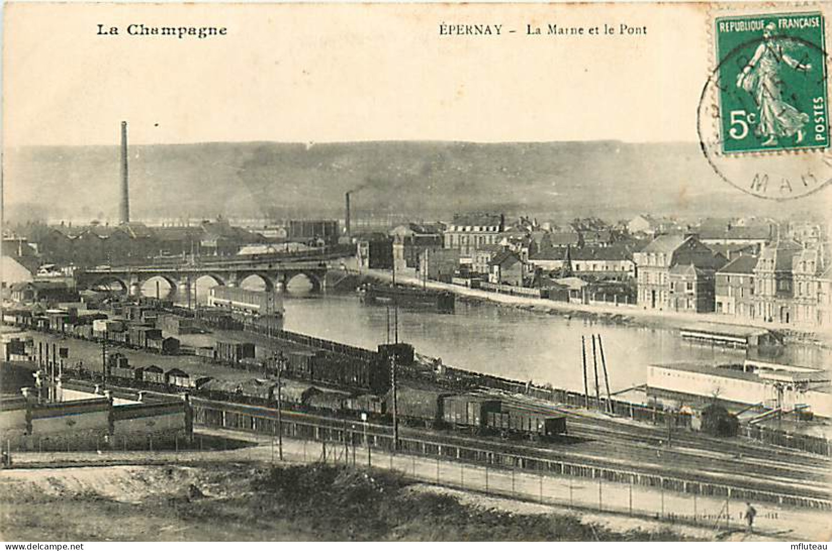 51* EPERNAY  La Marne  Le Pont    RL03,1373 - Epernay