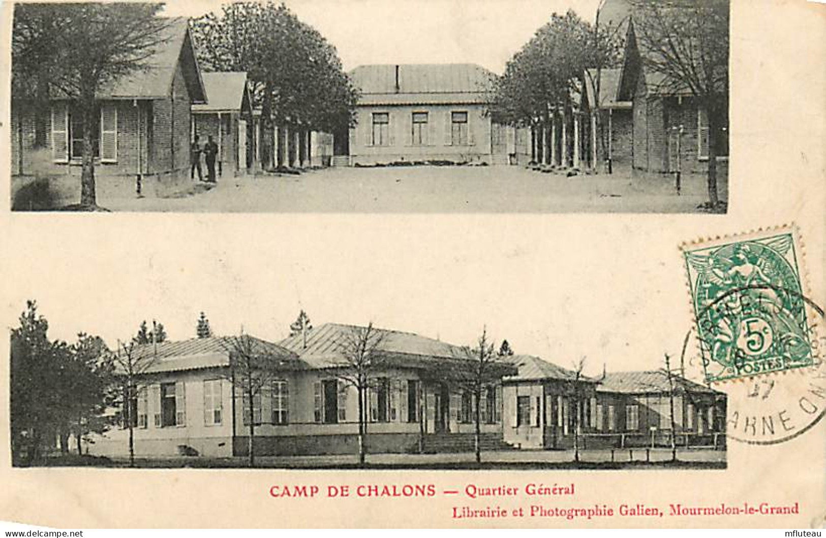 51* CHALONS Camp -  Quartier General     RL03,1315 - Caserme