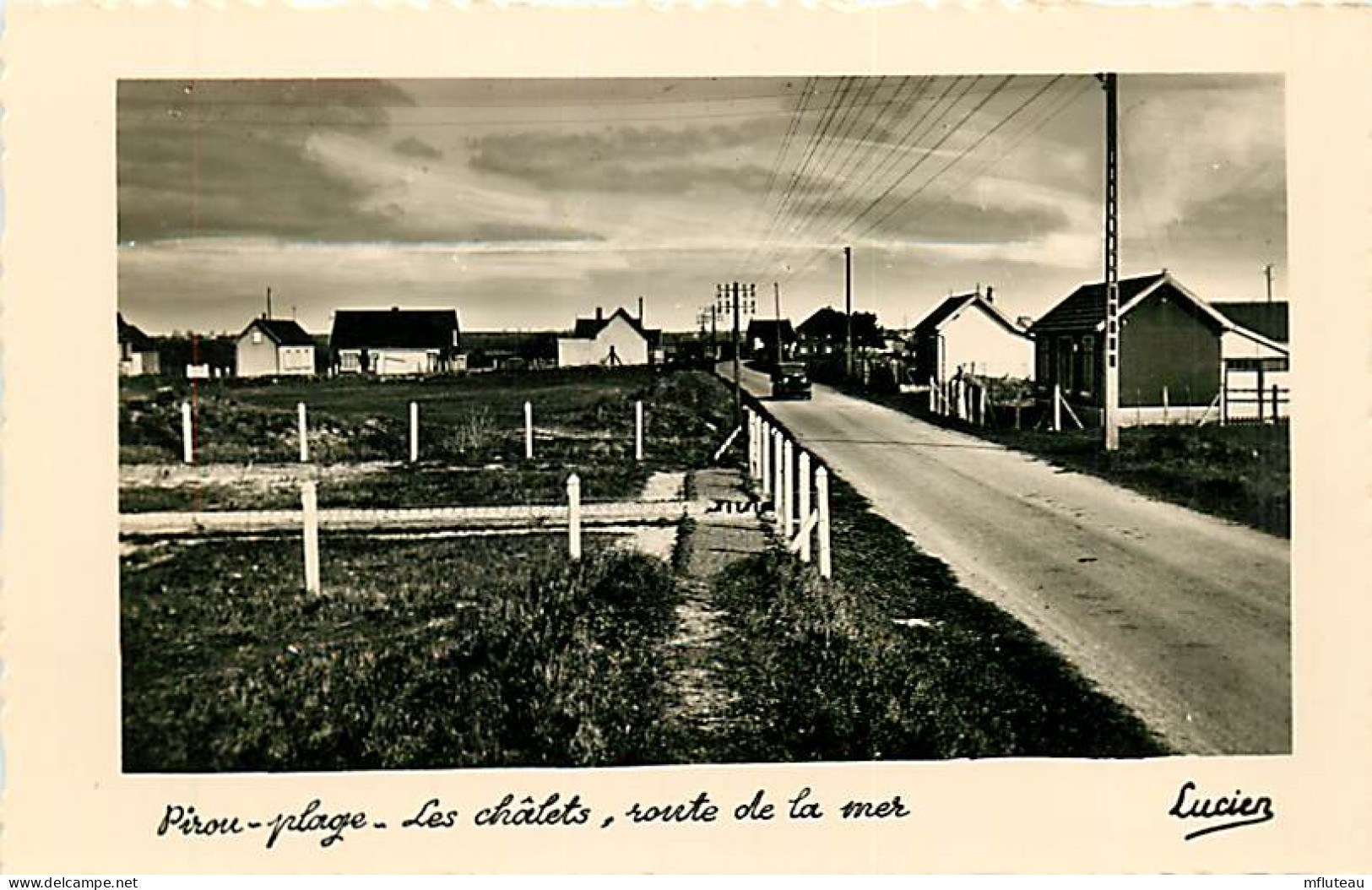 50* PIROU PLAGE Les Chalets  CPSM(9x14cm)    RL03,1308 - Otros & Sin Clasificación